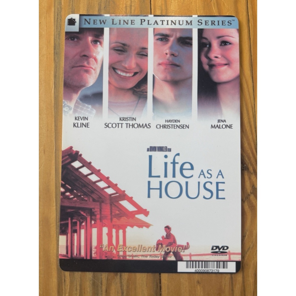 Life As A House - Blockbuster Video Movie Backer Card MINI ART POSTER 5.5X8